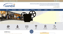 Desktop Screenshot of aanem.org